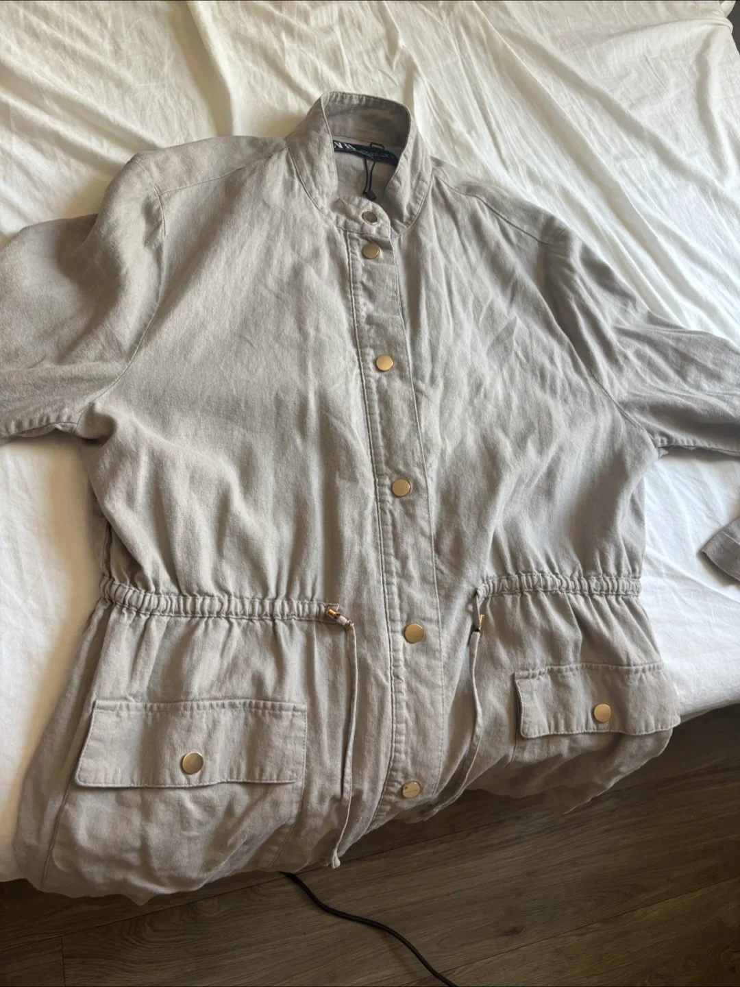 Zara Beige Jacket thumbnail