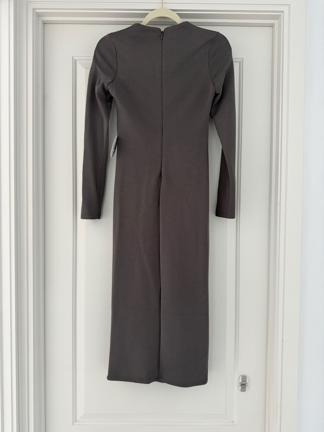 Sheike Charcoal Grey Long Sleeve Dress - photo 4