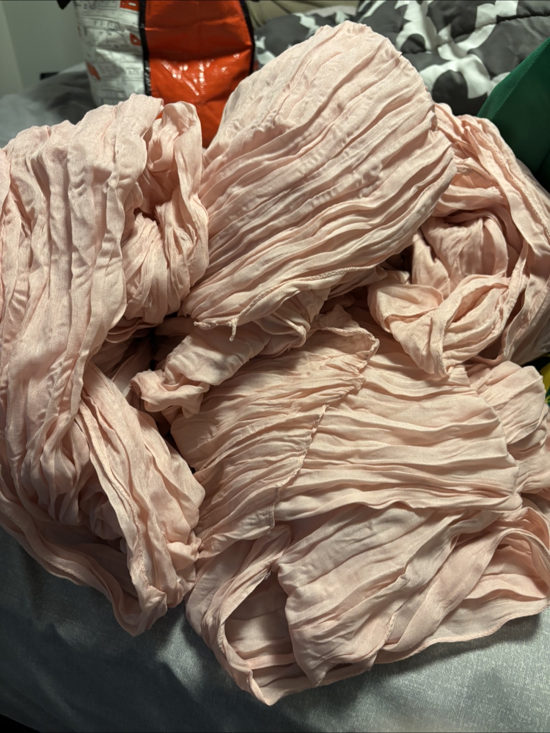 Wedding decor- Dusty Rose cheesecloth table runners