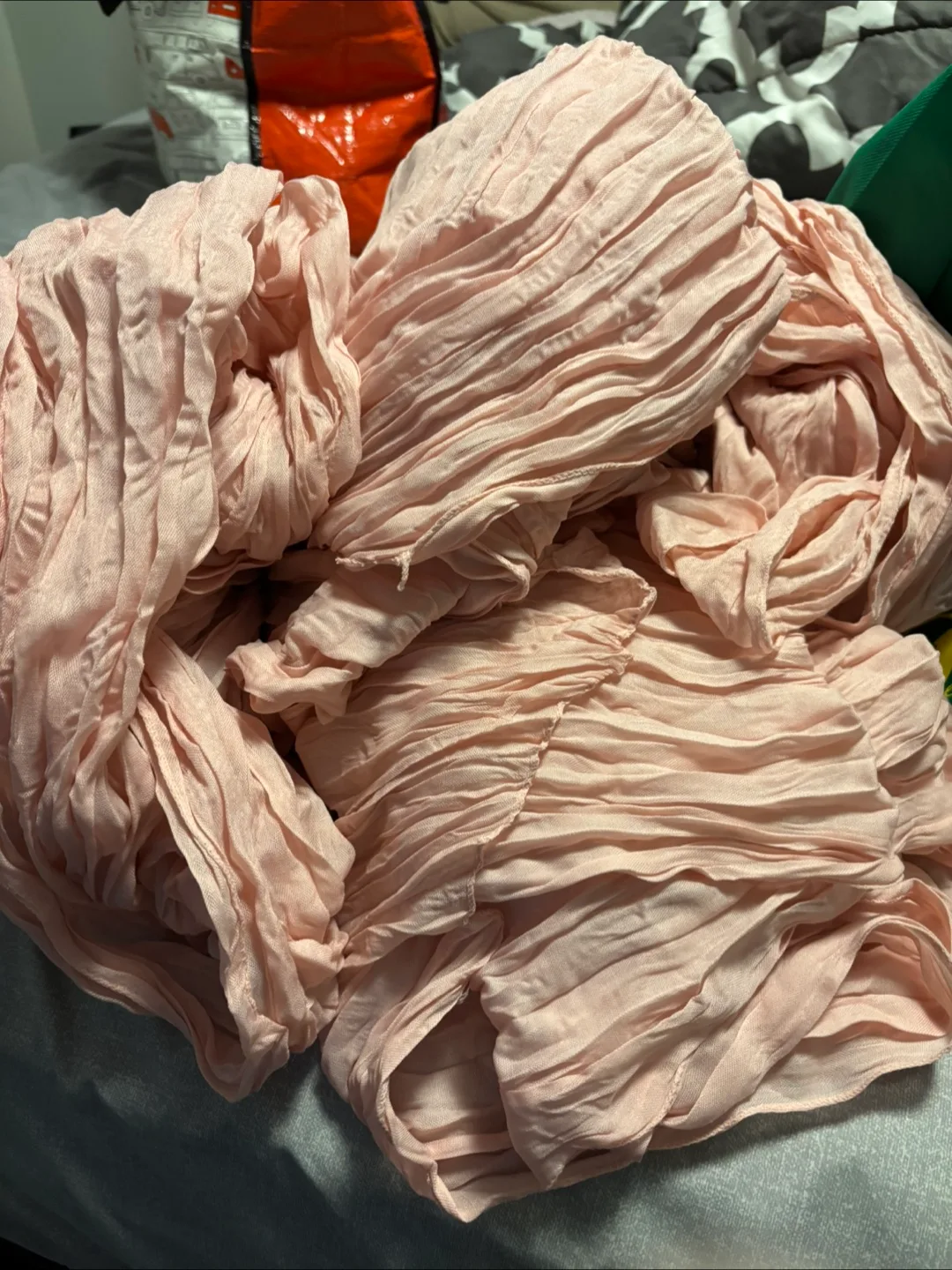 Wedding decor- Dusty Rose cheesecloth table runners thumbnail
