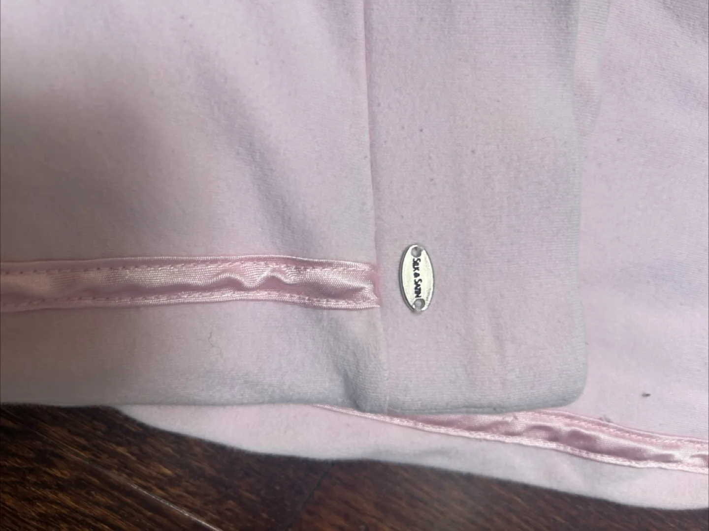 Vintage Y2k Capri pink pants with gems on back image indicator(3)