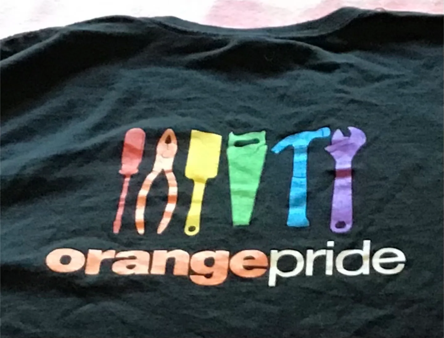 🤩 Home Depot 'Orange Pride' Black T-Shirt image indicator(2)