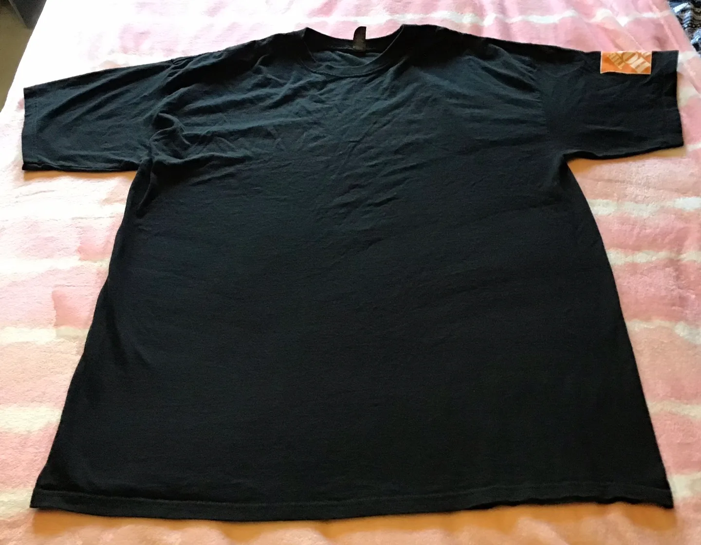 🤩 Home Depot 'Orange Pride' Black T-Shirt image indicator(3)