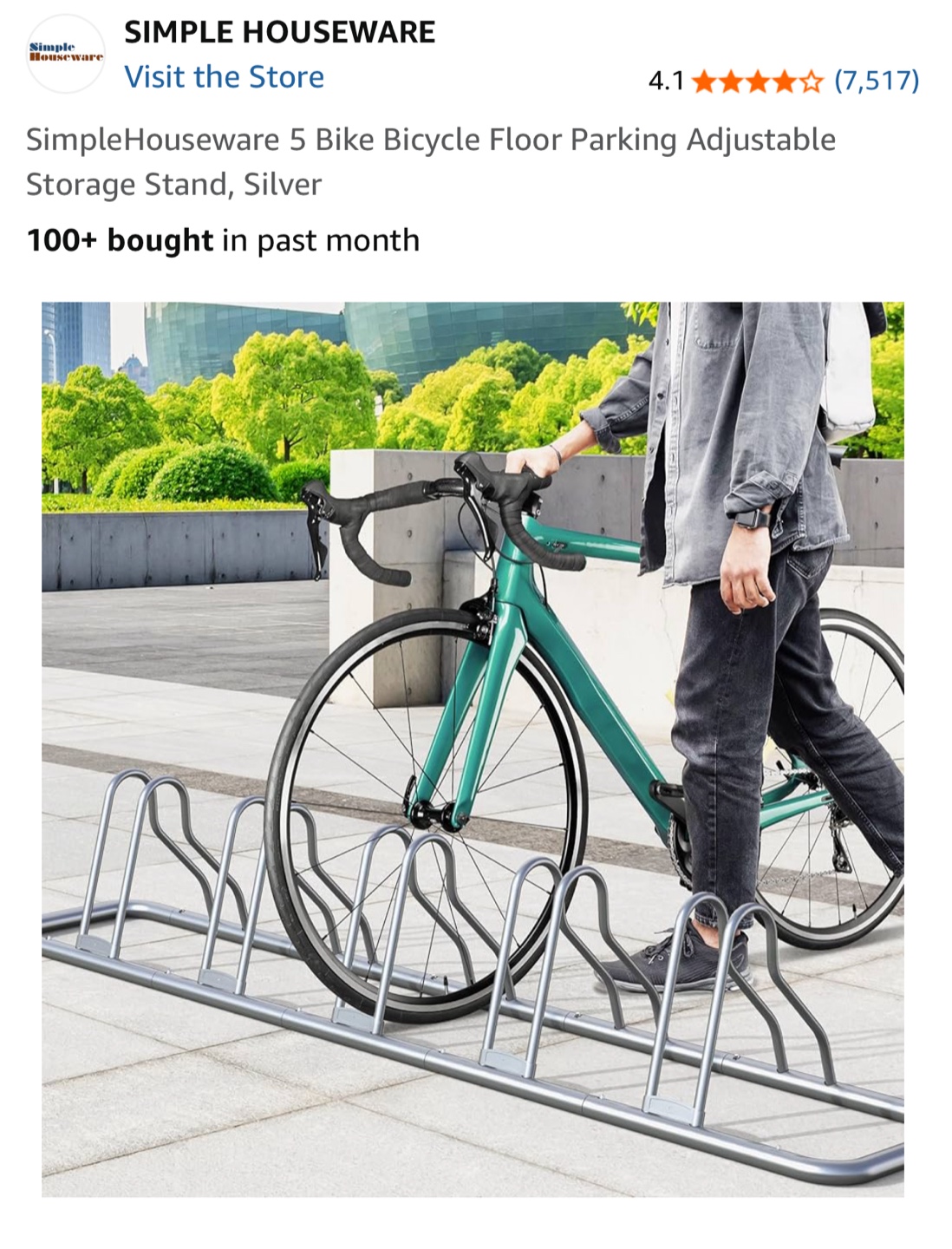5 Bike Bicycle Floor Stand BNIB - photo 3