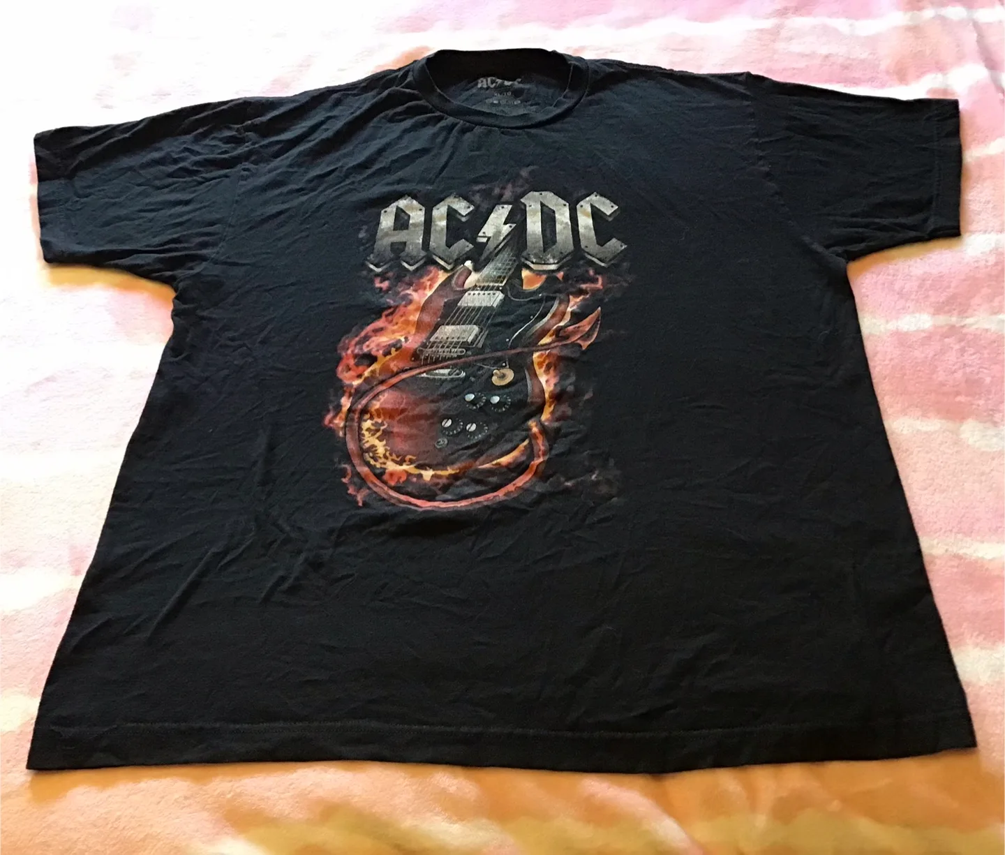 🤩 AC/DC Black Graphic T-Shirt thumbnail