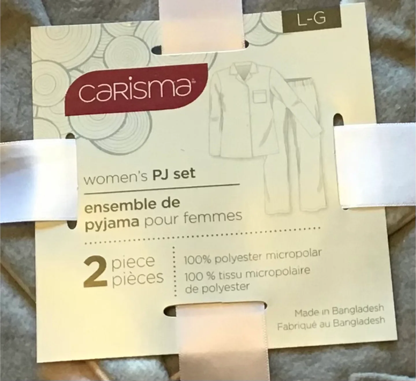 🤩 New Carisma Women's PJ Set - Size L image indicator(2)