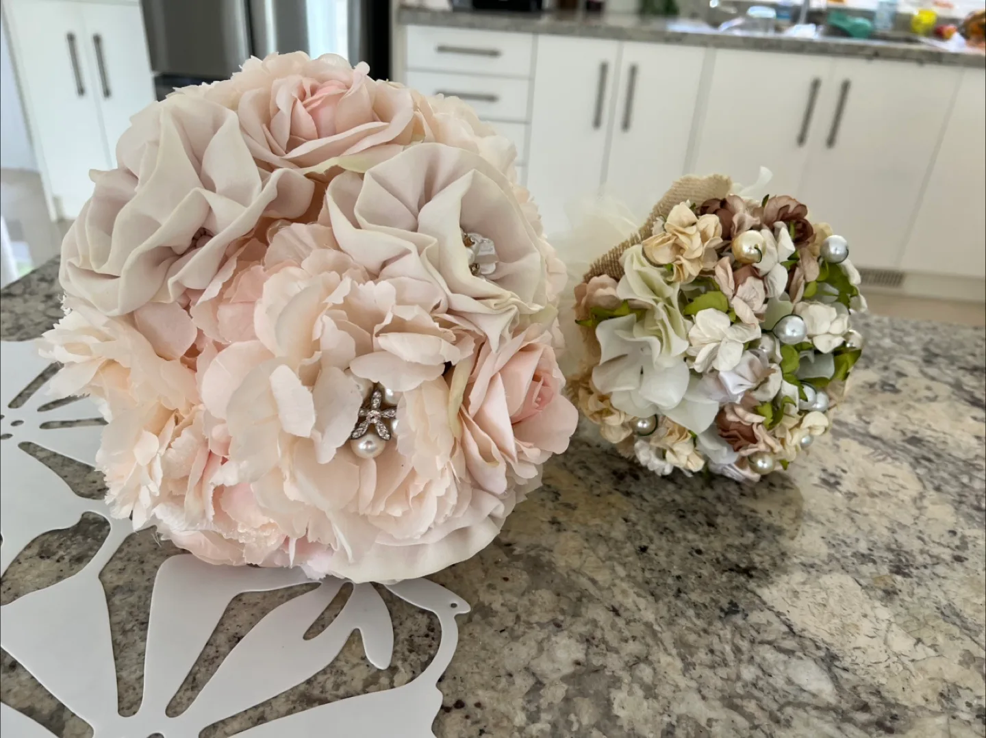Wedding Bouquet Set - Light Pink & Neutral image indicator(2)