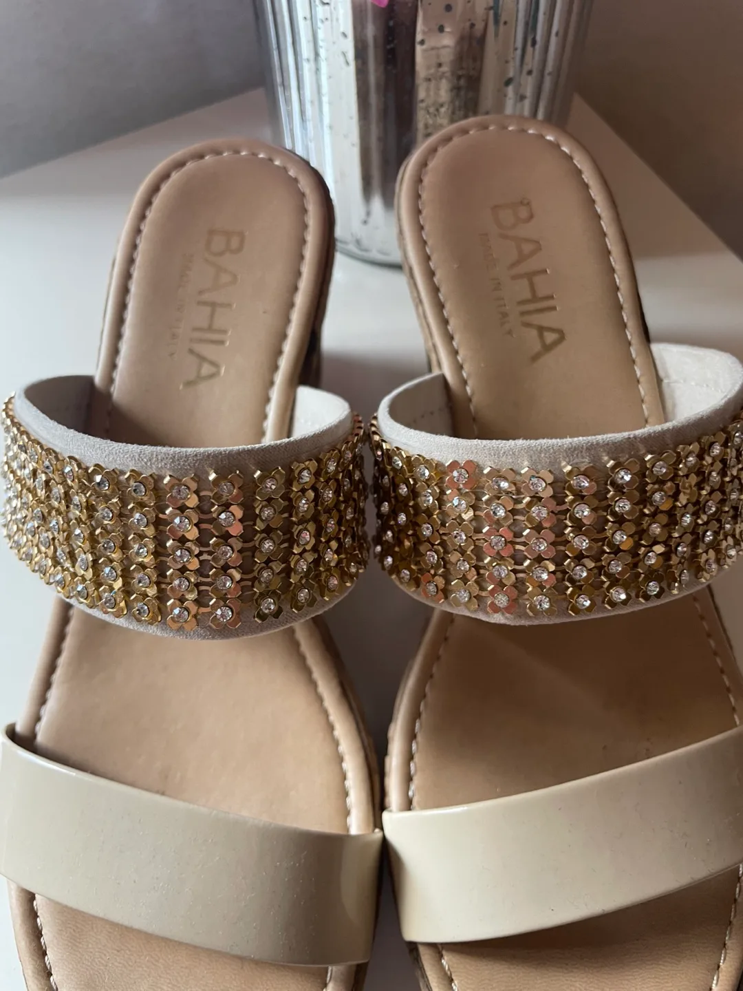 Bahia Wedge Sandals - Size 7 image indicator(4)