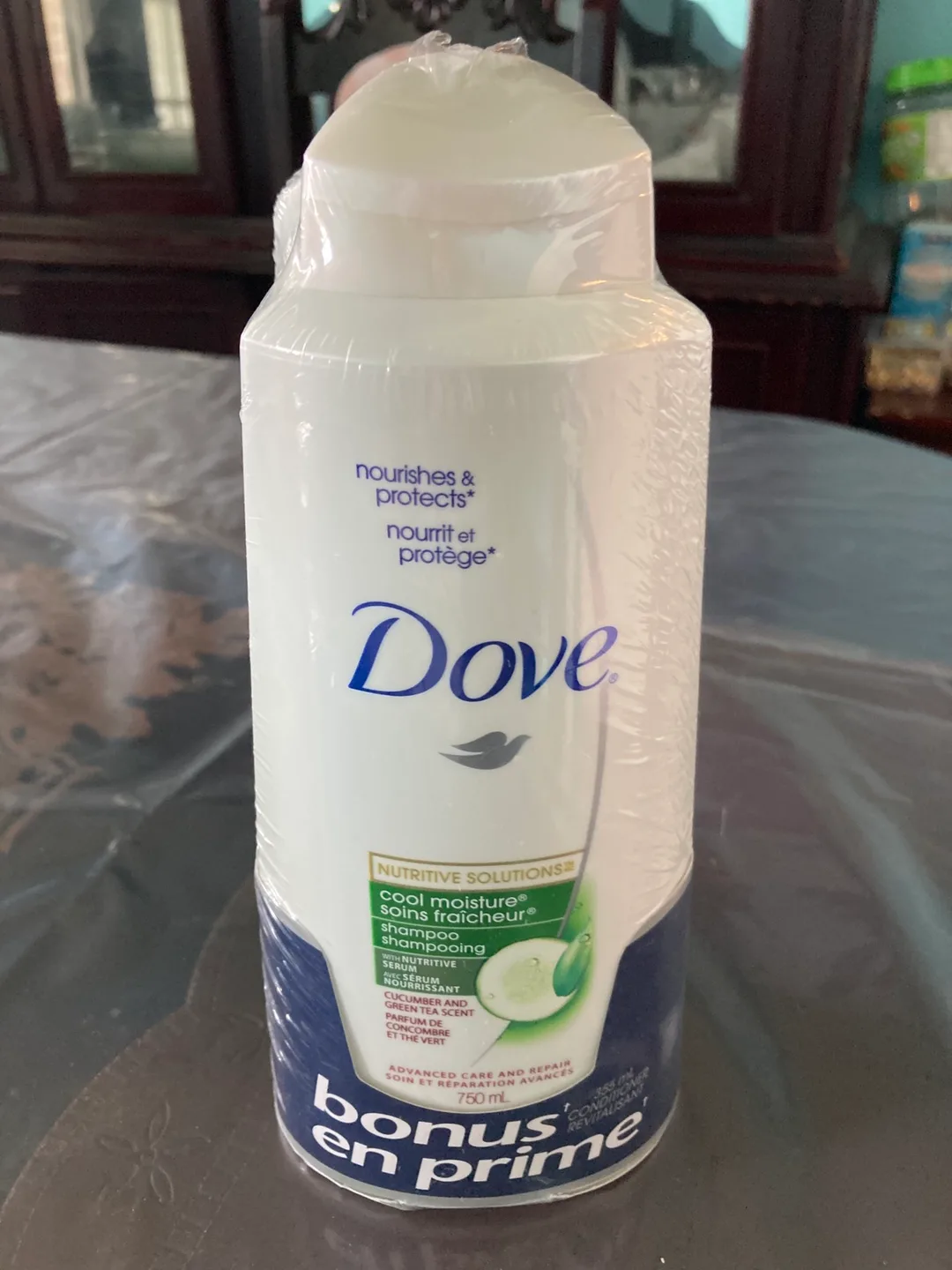 Dove Cool Moisture Shampoo 750ml thumbnail