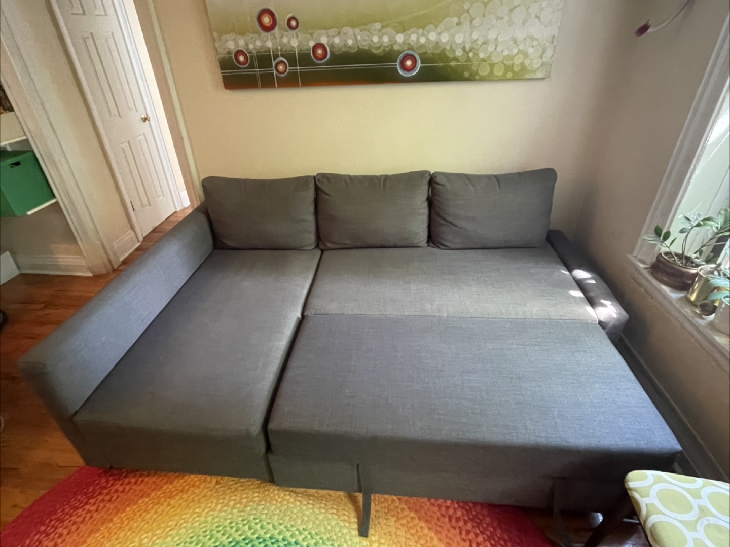 IKEA Friheten Sleeper Sectional Sofa - Gray - photo 2