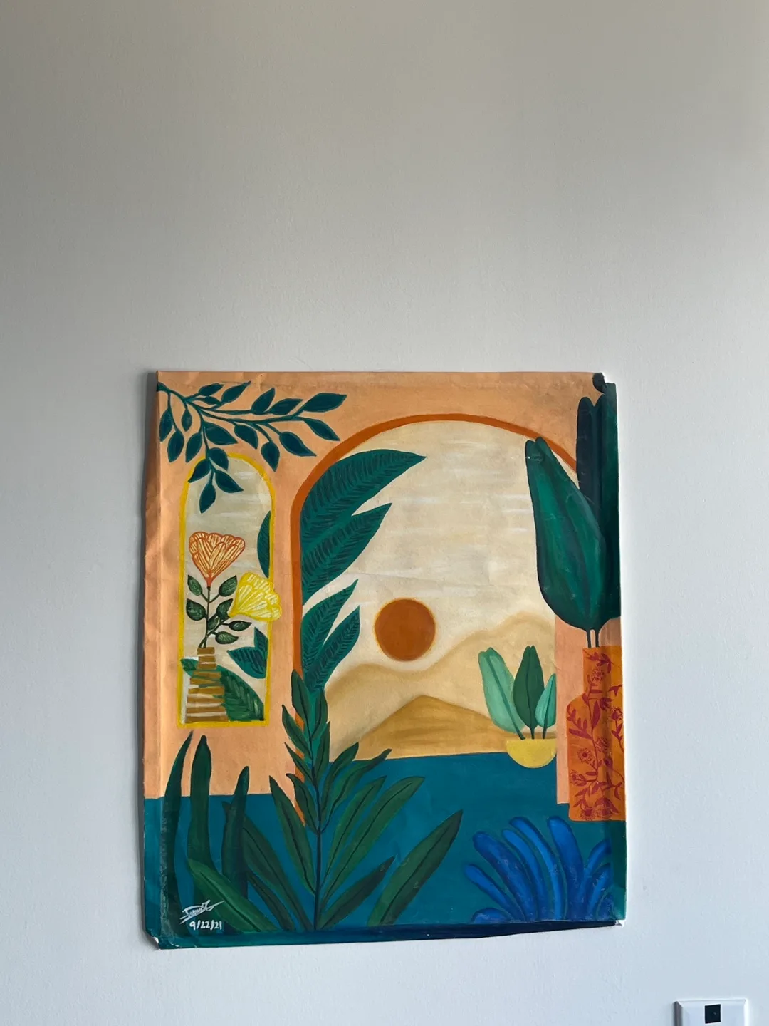 Botanical Illustration Art canvas thumbnail