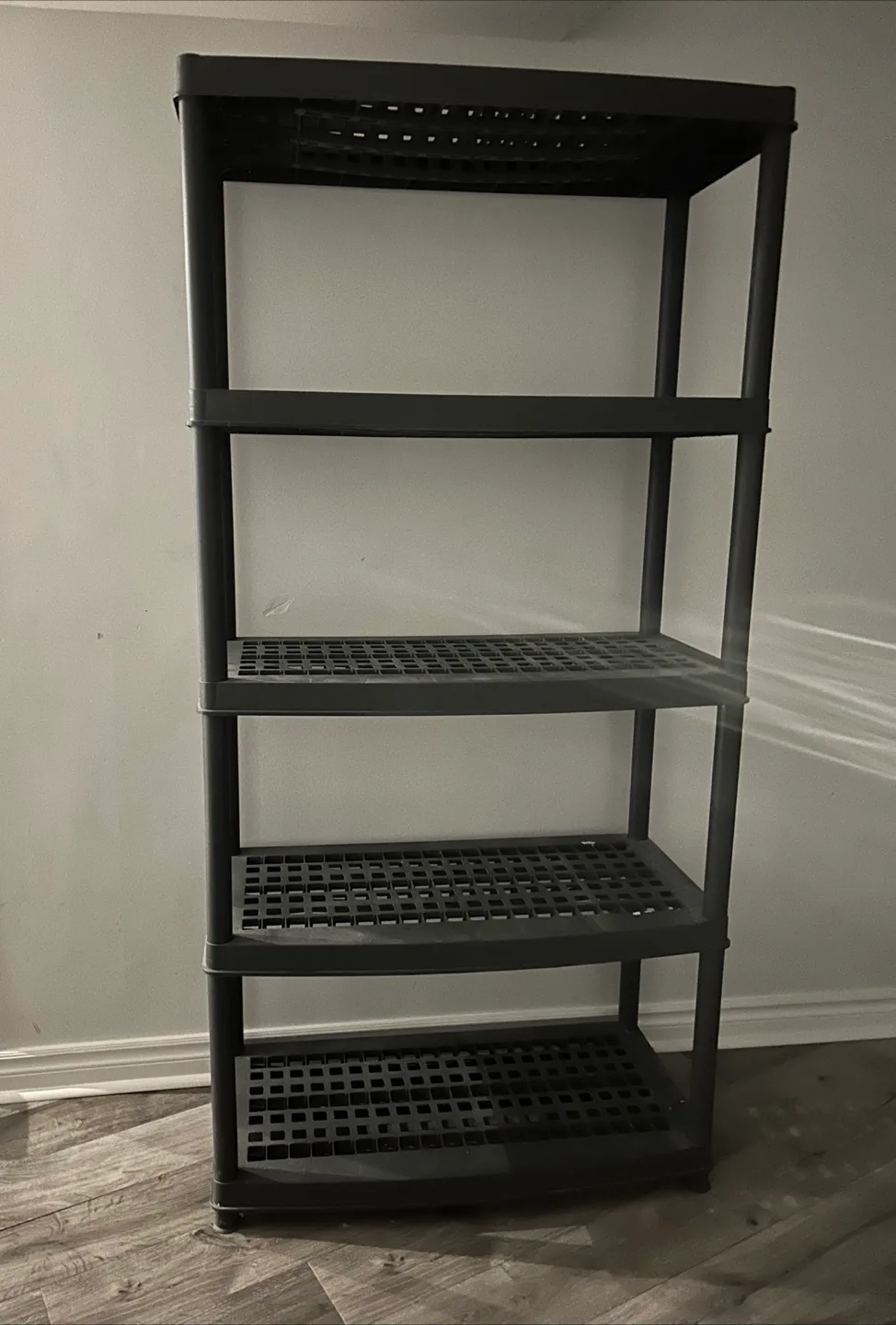 Heavy Duty Resin Storage Shelf – 5 Tiers thumbnail