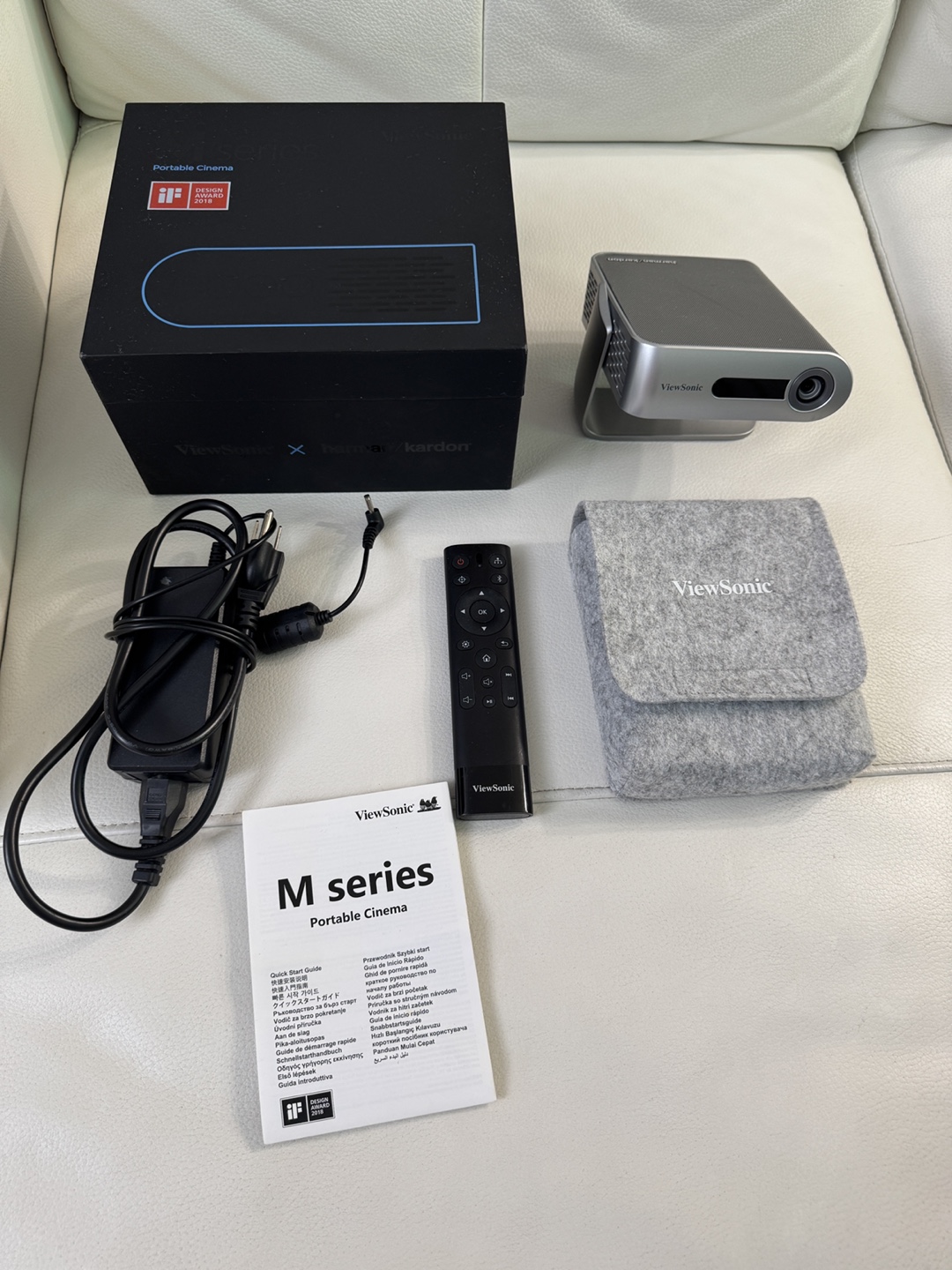 ViewSonic Projector M1+ Dual Harman Kardon Speakers - Like New