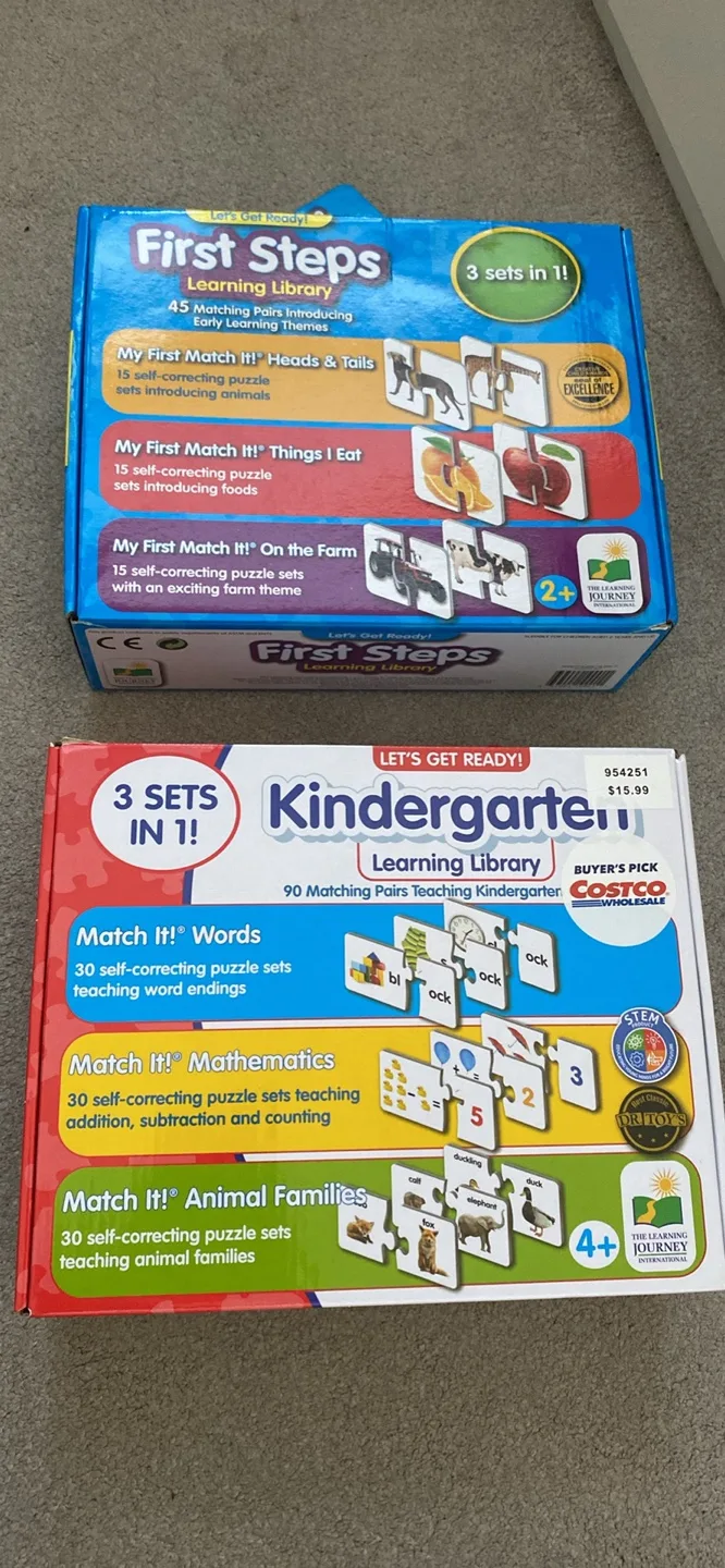 First Steps & Kindergarten Learning Library Puzzles thumbnail