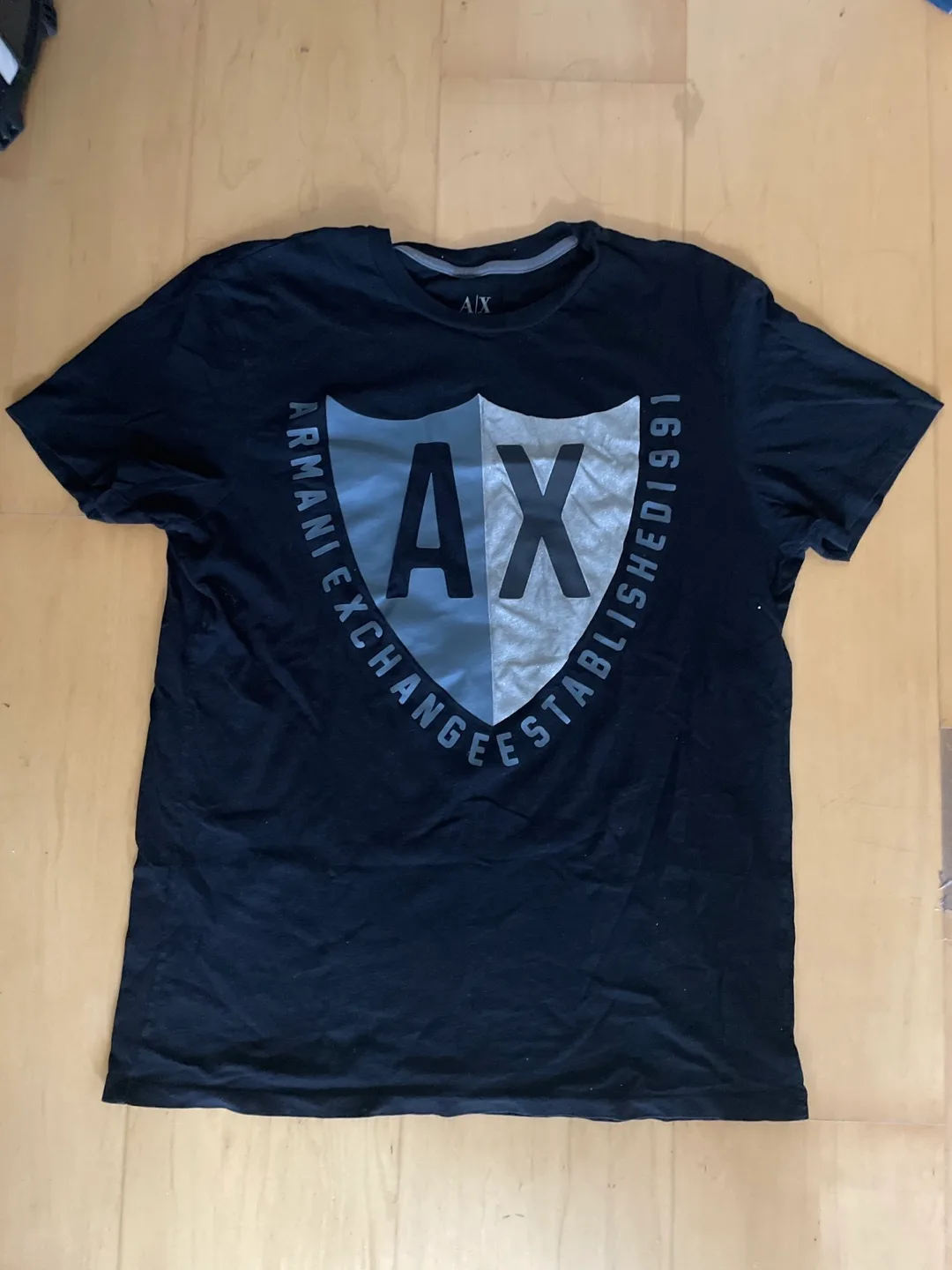 Armani Exchange Black T-Shirt thumbnail