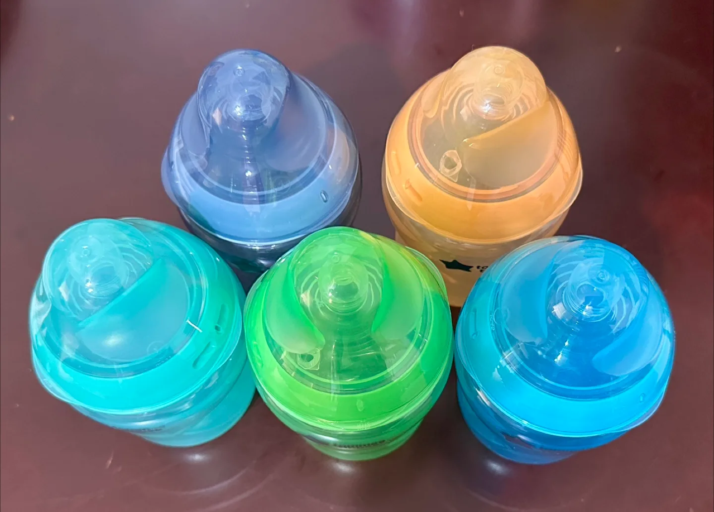 Tommee Tippee Baby Bottles - Set of 5 thumbnail