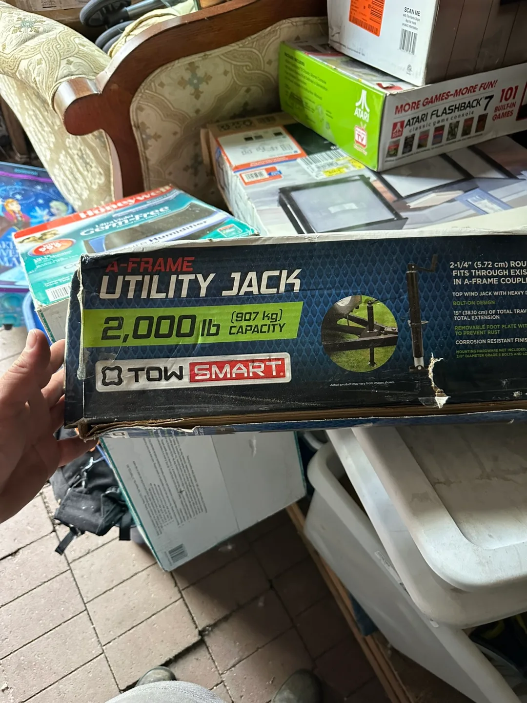 Tow Smart A-Frame Utility Jack 2,000 lb thumbnail
