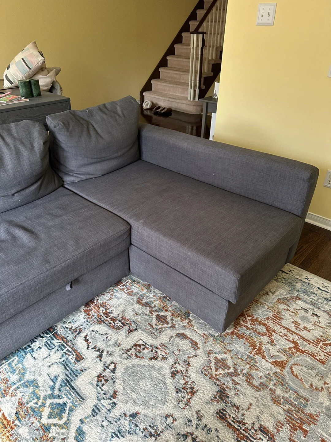 IKEA grey Friheten Sleeper Sectional Sofa(DELIVERY AVAILABLE) image indicator(7)