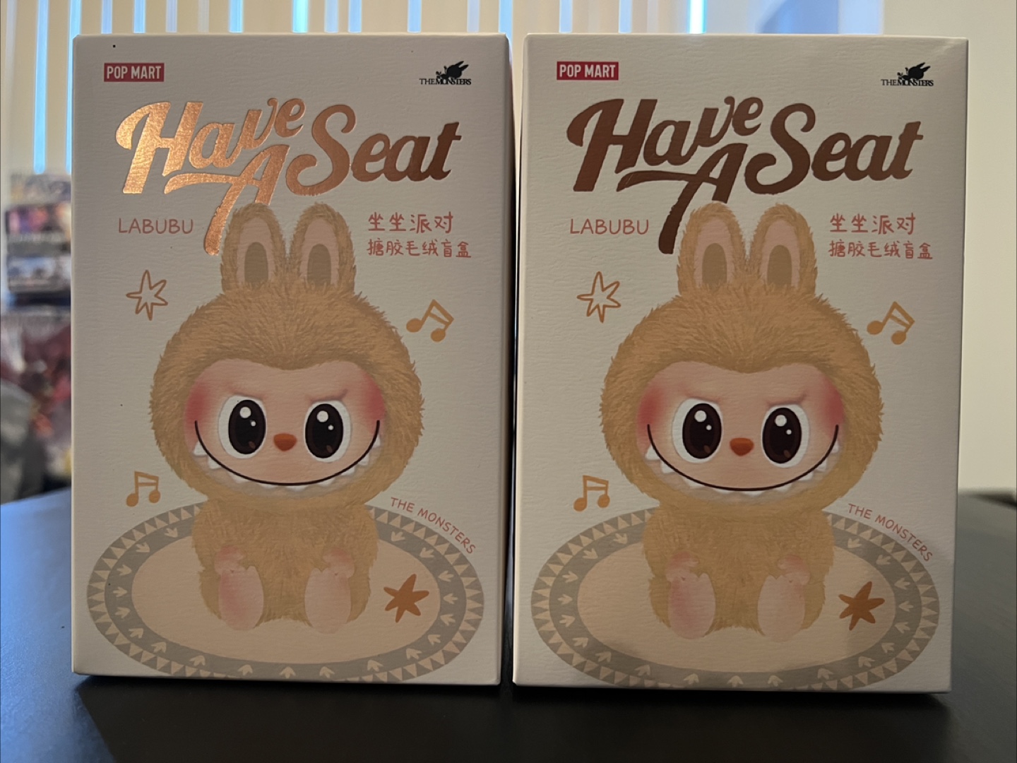 (SEALED) LABUBU - Have a seat Vinyl Plush Blind Box