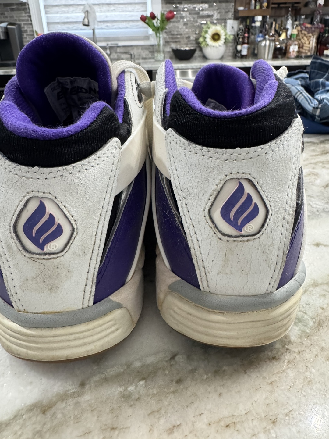 Ektelon White/Purple Athletic Shoes - photo 5