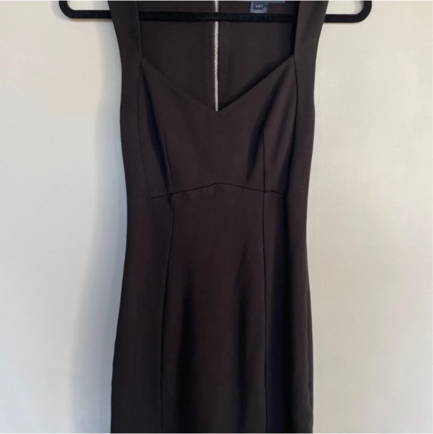 French Connection Black Mini Dress size 4 image indicator(2)