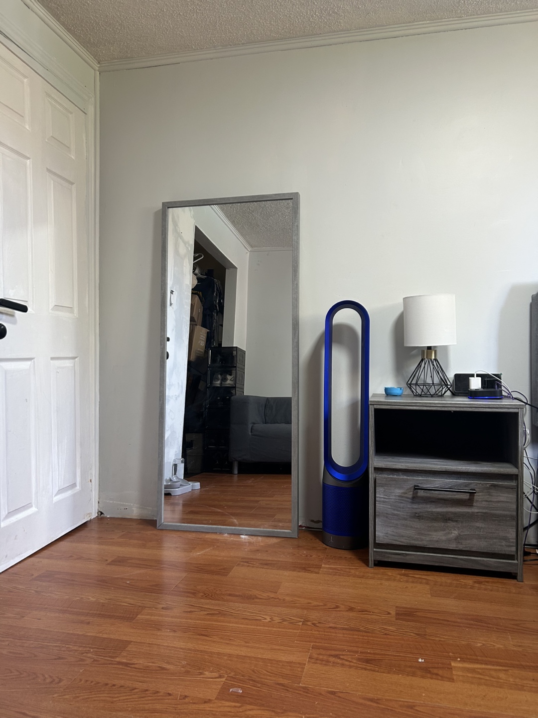 Full Length Mirror - Grey Frame