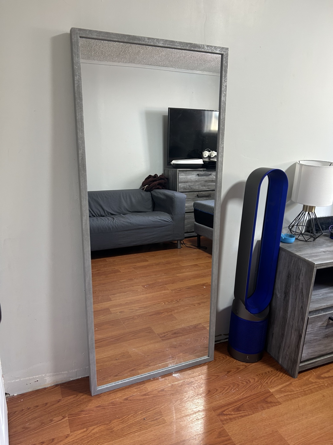 Full Length Mirror - Grey Frame - photo 2