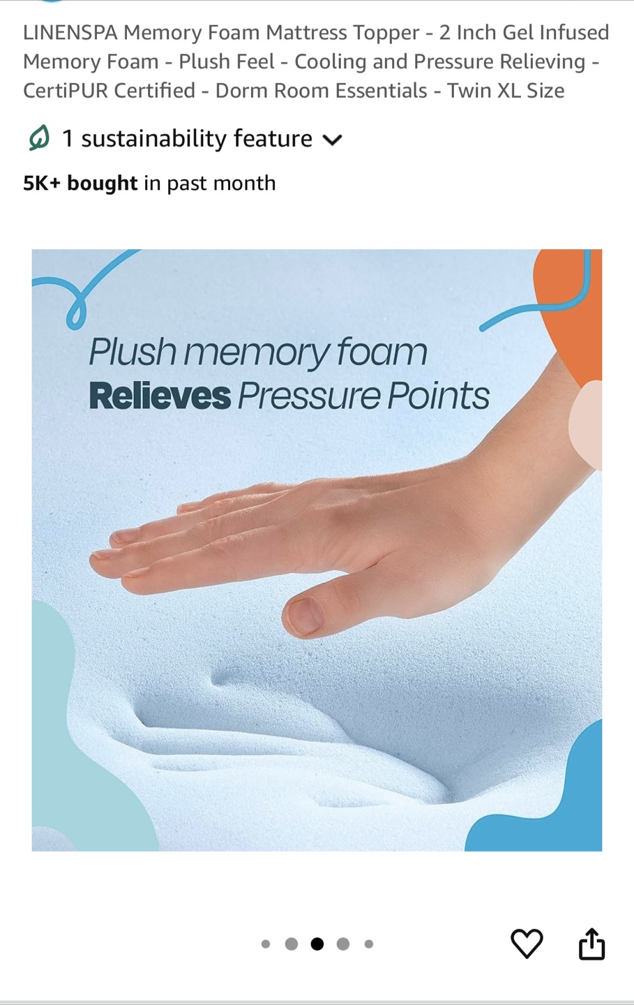 Mattress topper - photo 4