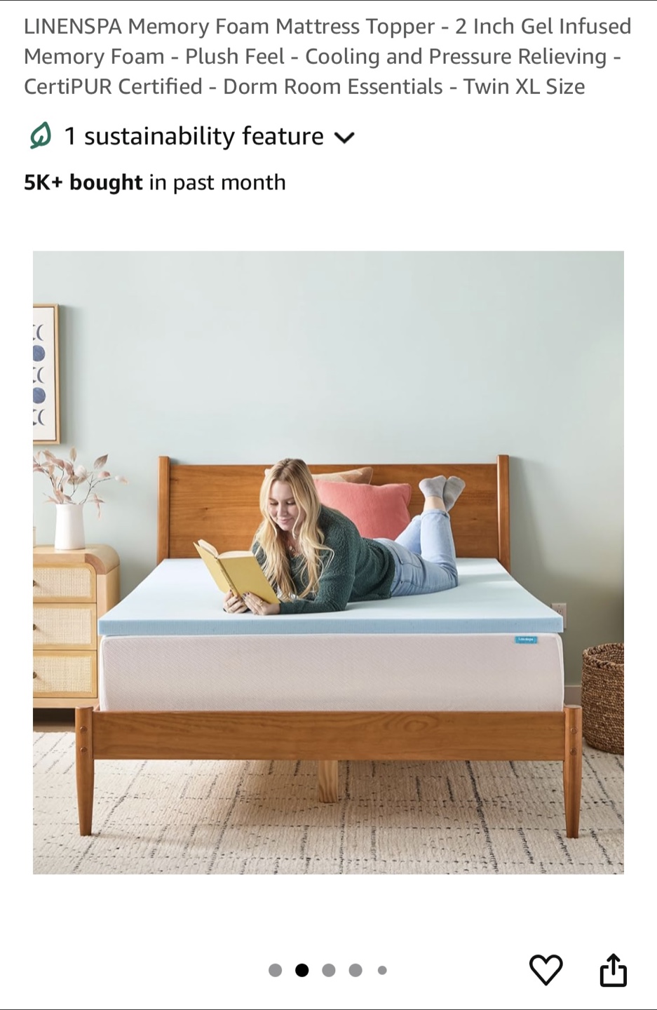 Mattress topper - photo 2