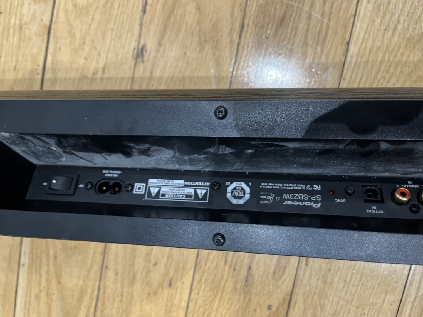 Pioneer 2.1 Channel Soundbar & Subwoofer - photo 2