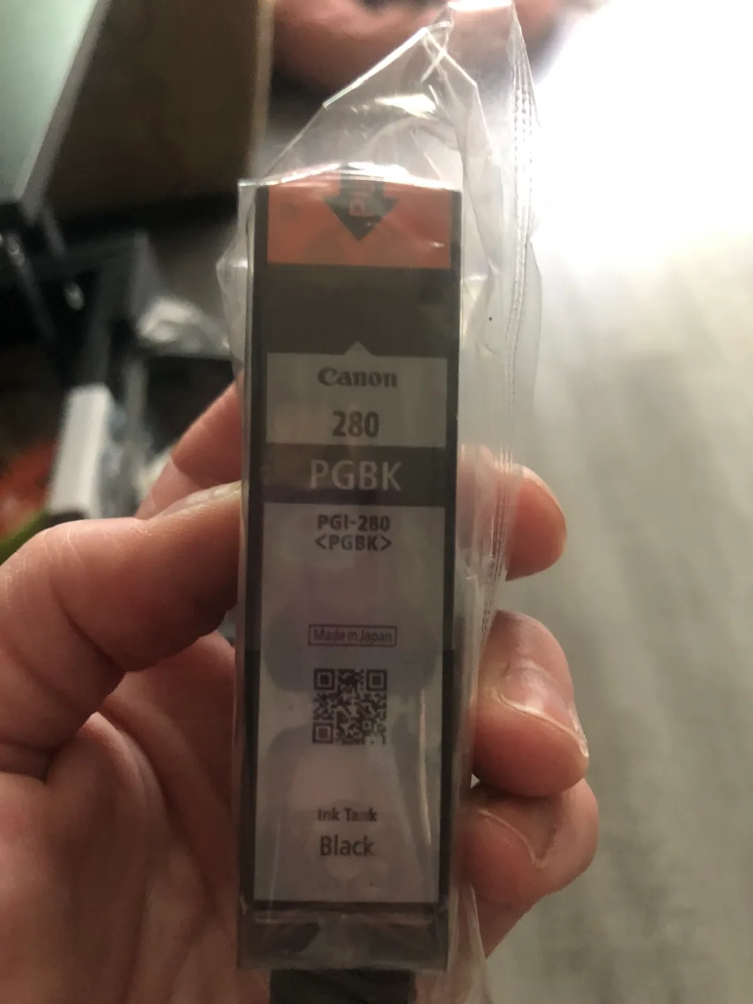 Canon 280 PGBK Black Ink Tank - New! thumbnail