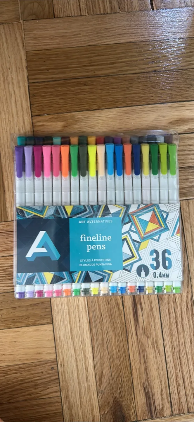 Art Alternatives Fineline Pens - 36 Pack thumbnail