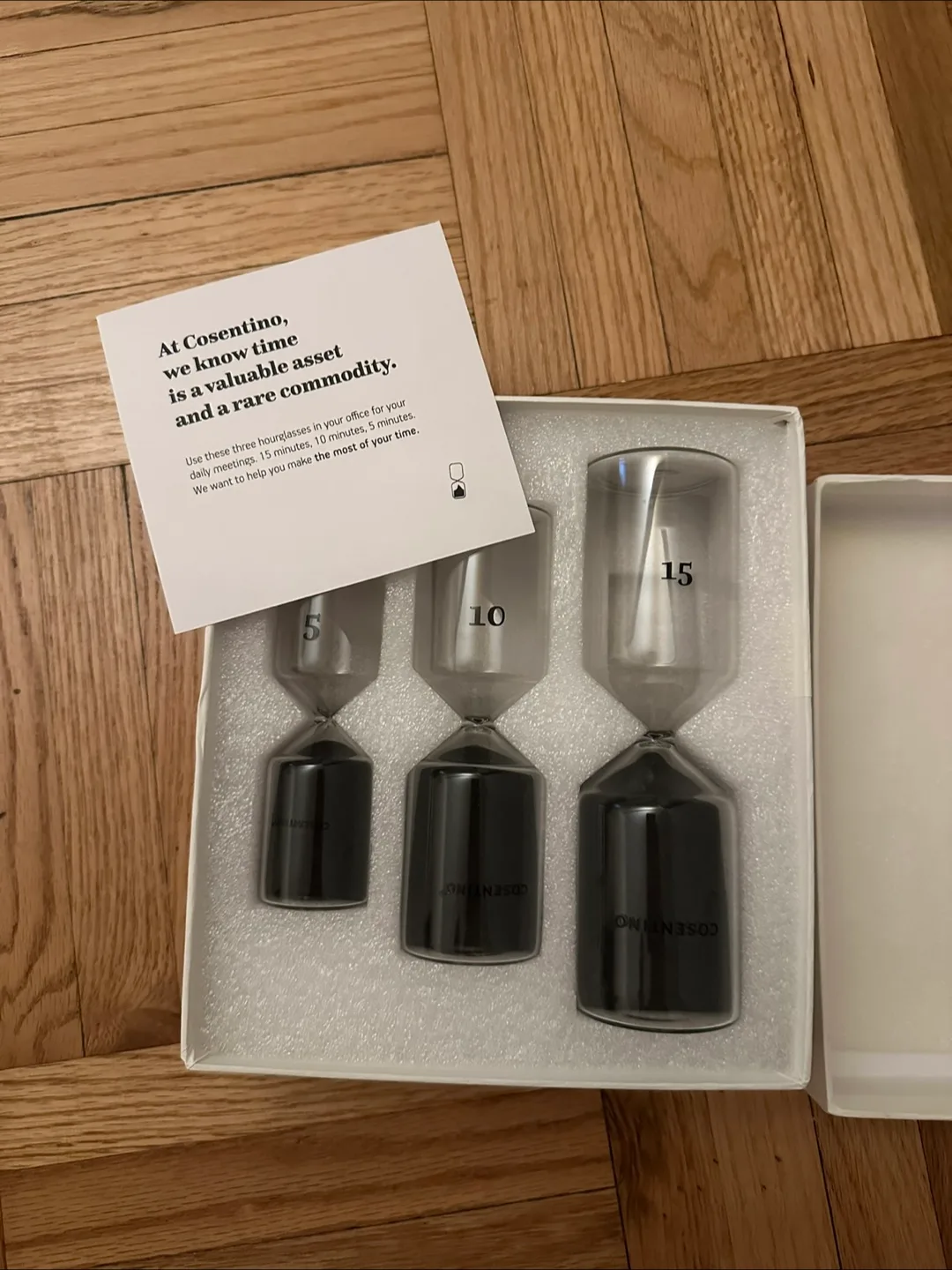 Cosentino Sand Timers Set - 5, 10, 15 Minutes thumbnail