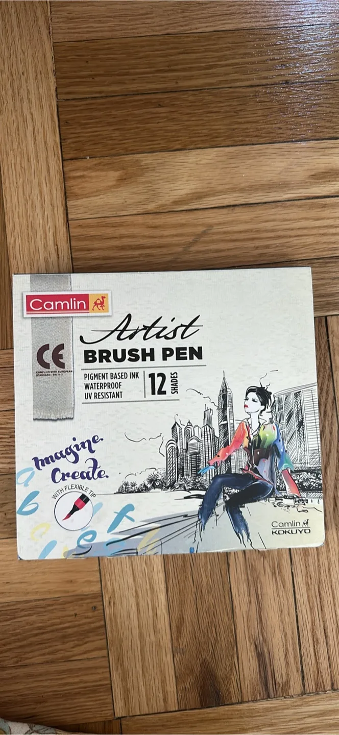 Camlin Artist Brush Pen - 12 Shades thumbnail