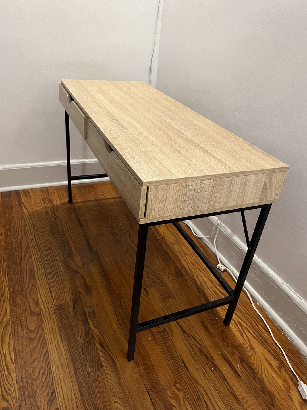Wood & Metal Desk - photo 2