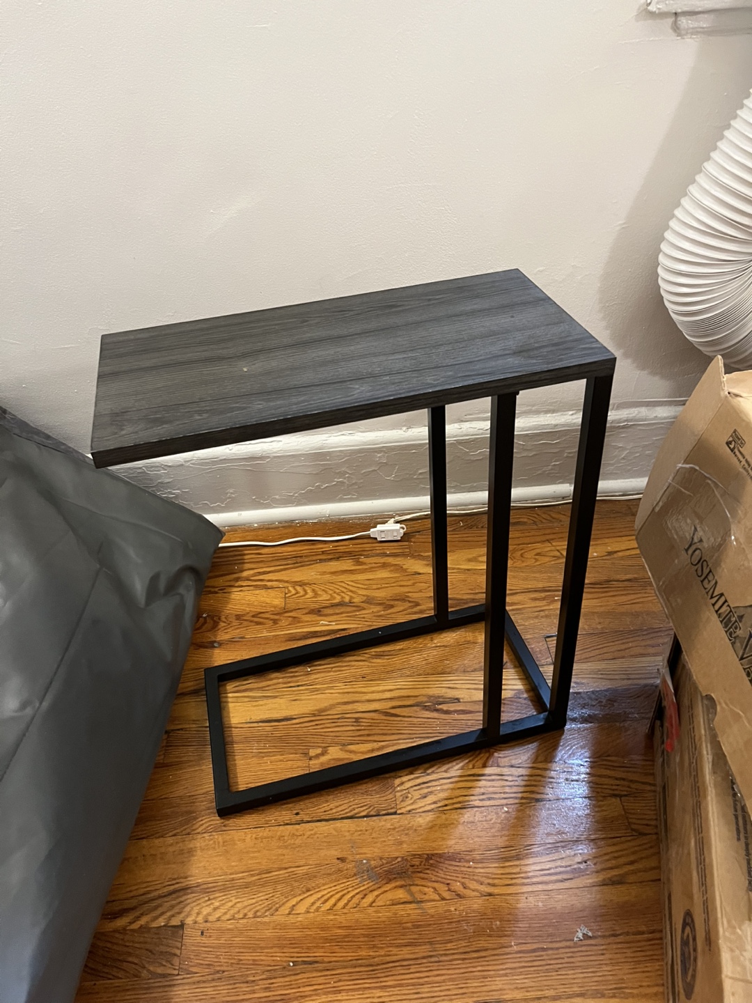 Black C Table Side End Table