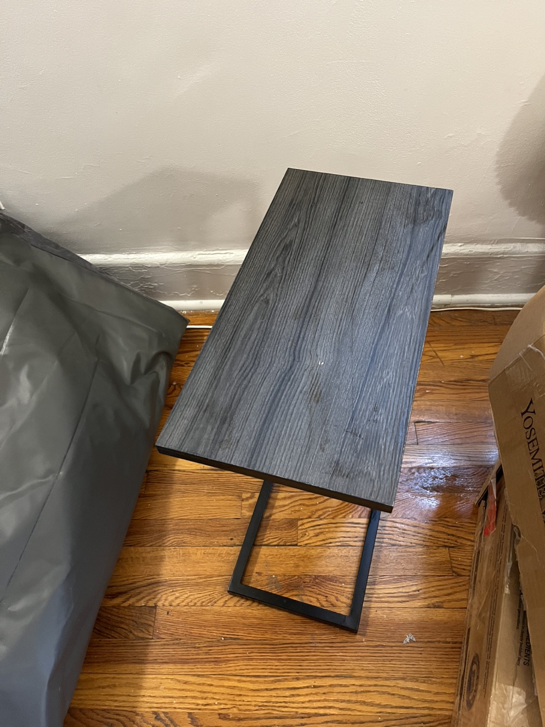 Black C Table Side End Table - photo 3