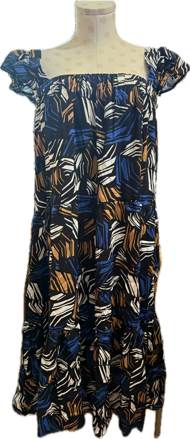 Patterned Sundress - Perfect for Summer! thumbnail