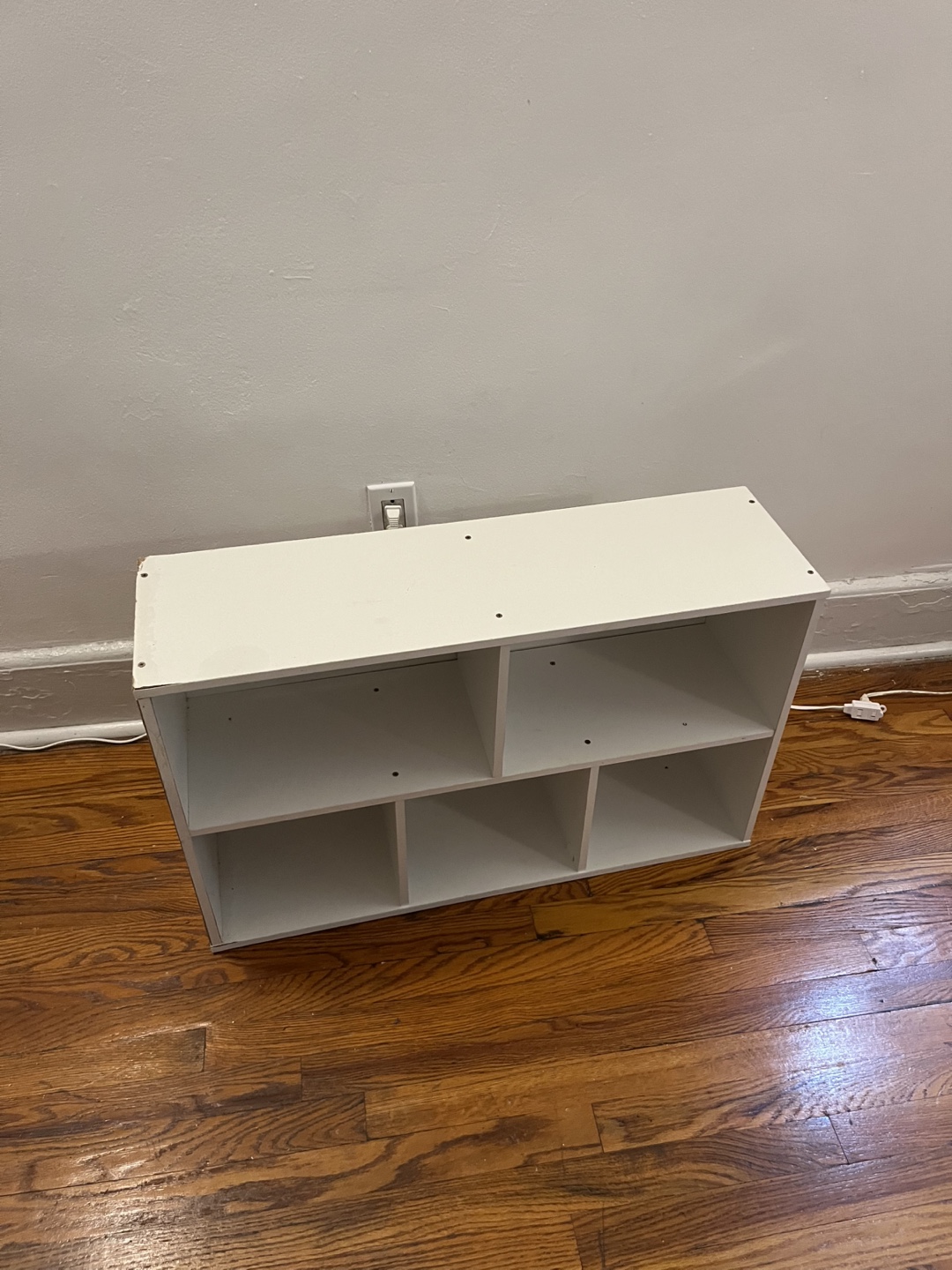 White Organizer Shelf - photo 2