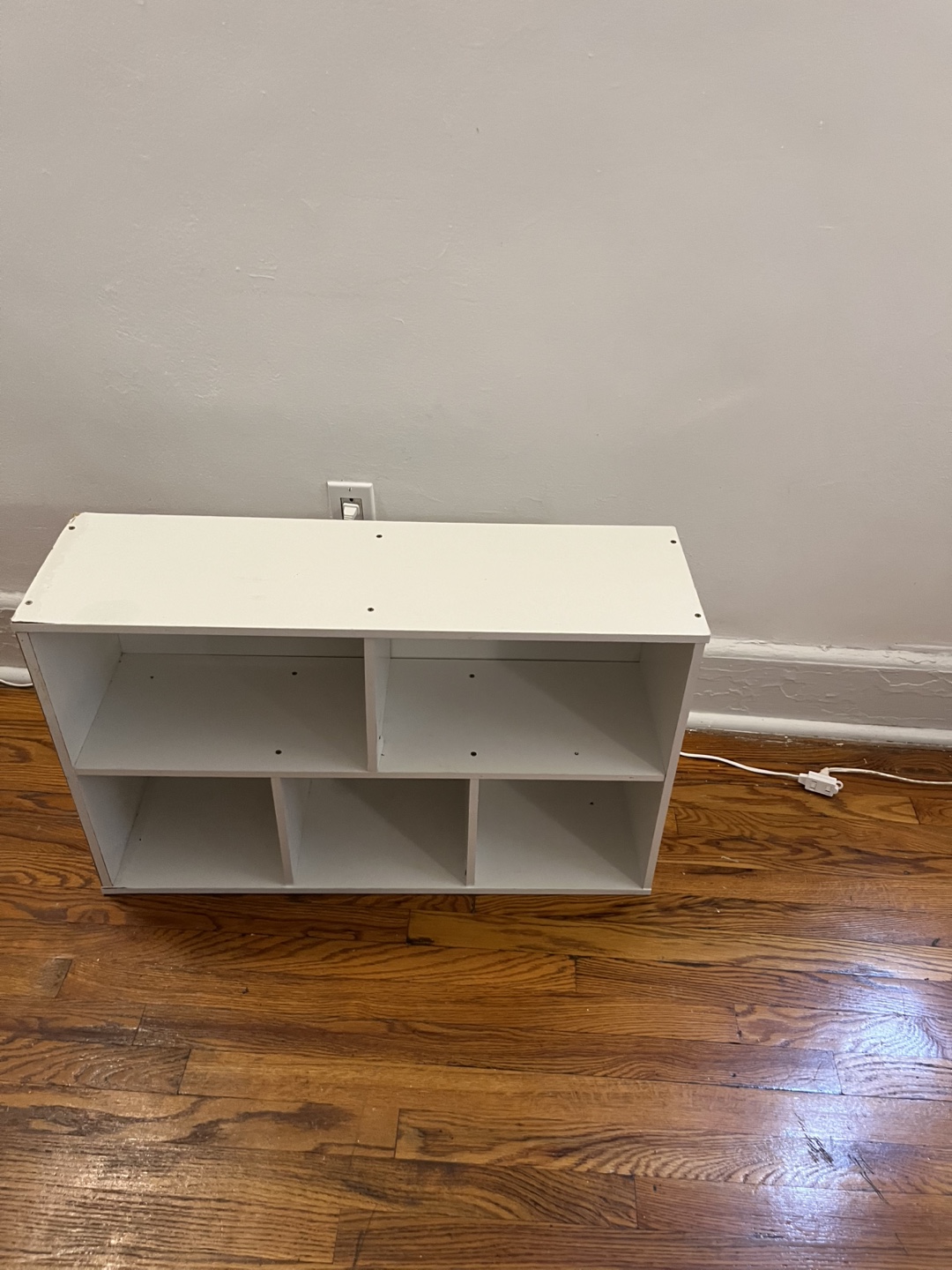 White Organizer Shelf