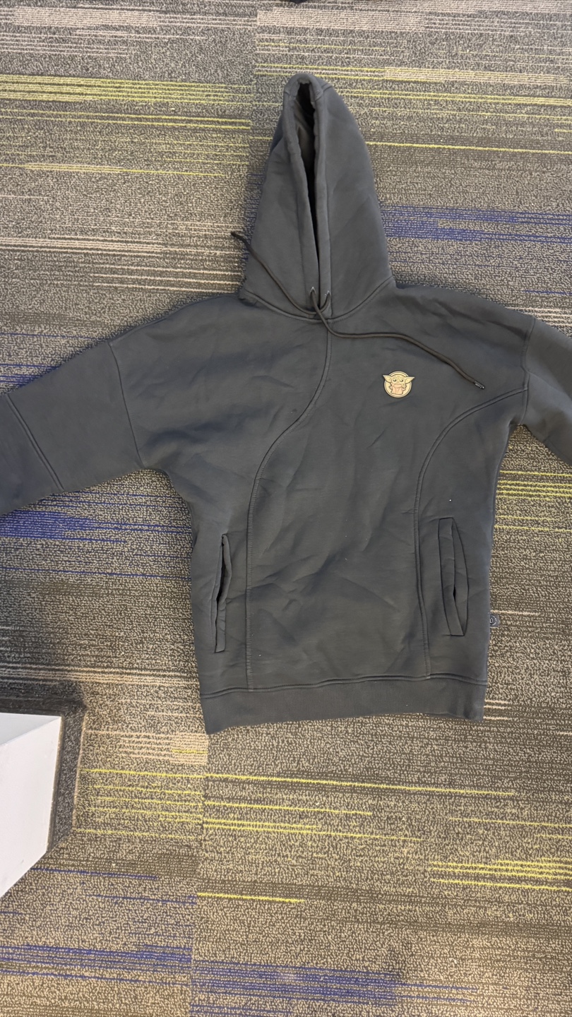 Dark-blue hoodie