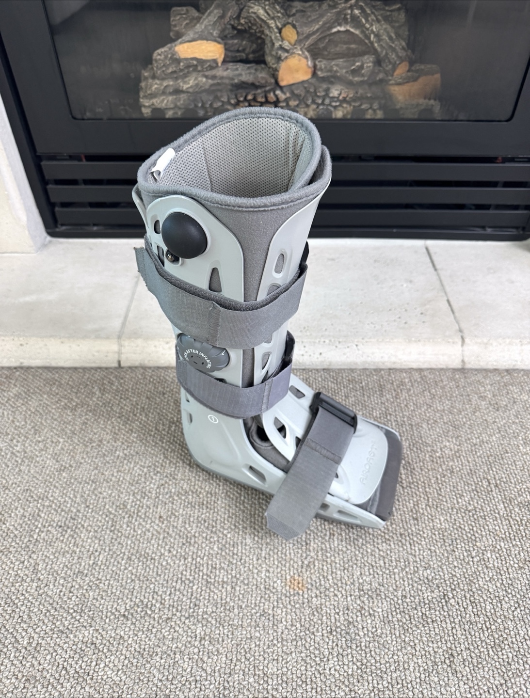 Aluminum Adjustable Crutches and Airboot - photo 2
