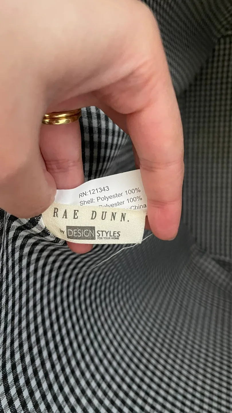 Rae Dunn 'Wash' Laundry Basket - Black image indicator(2)