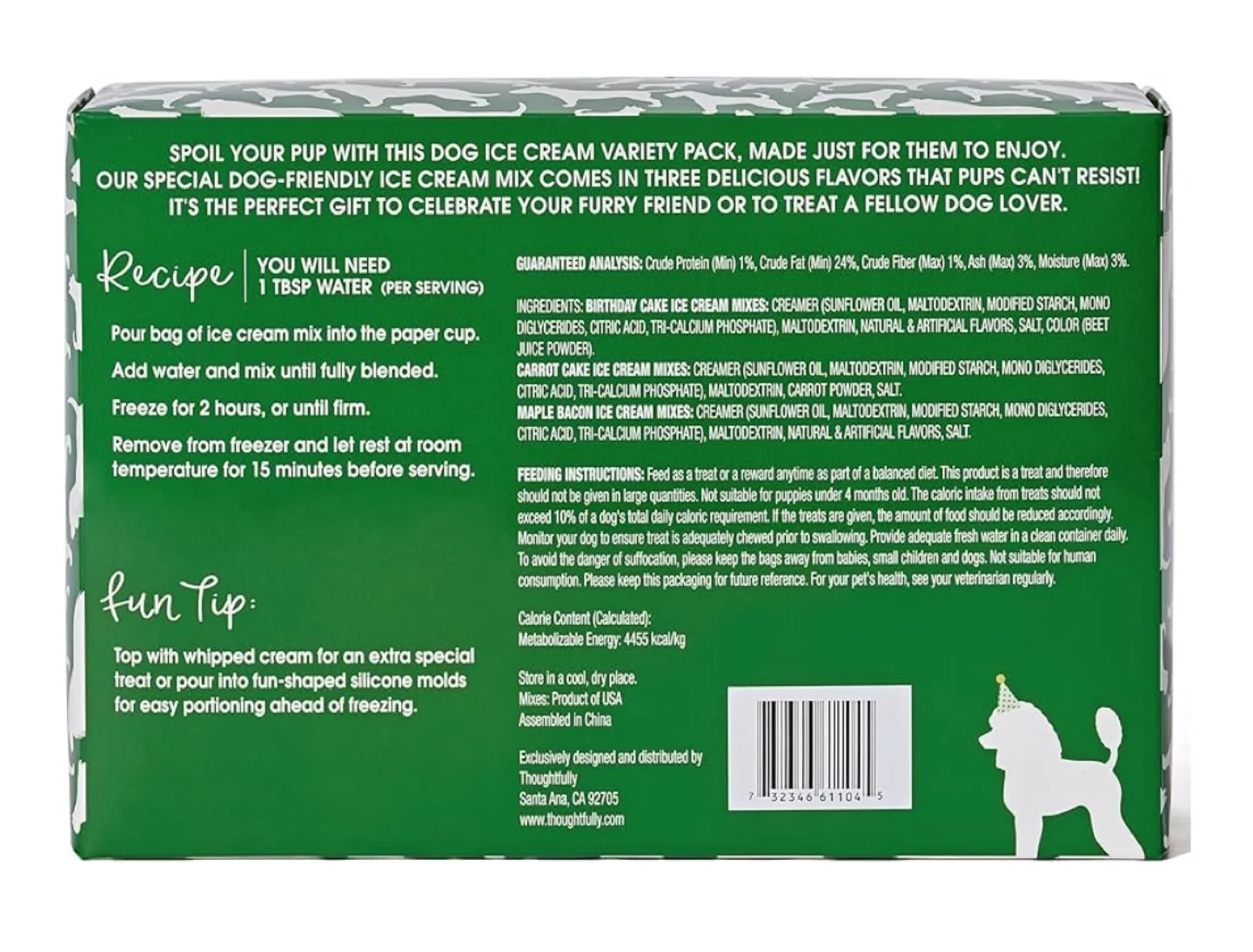 Pets Dog Ice Cream Mix Variety Pack - NEW image indicator(3)