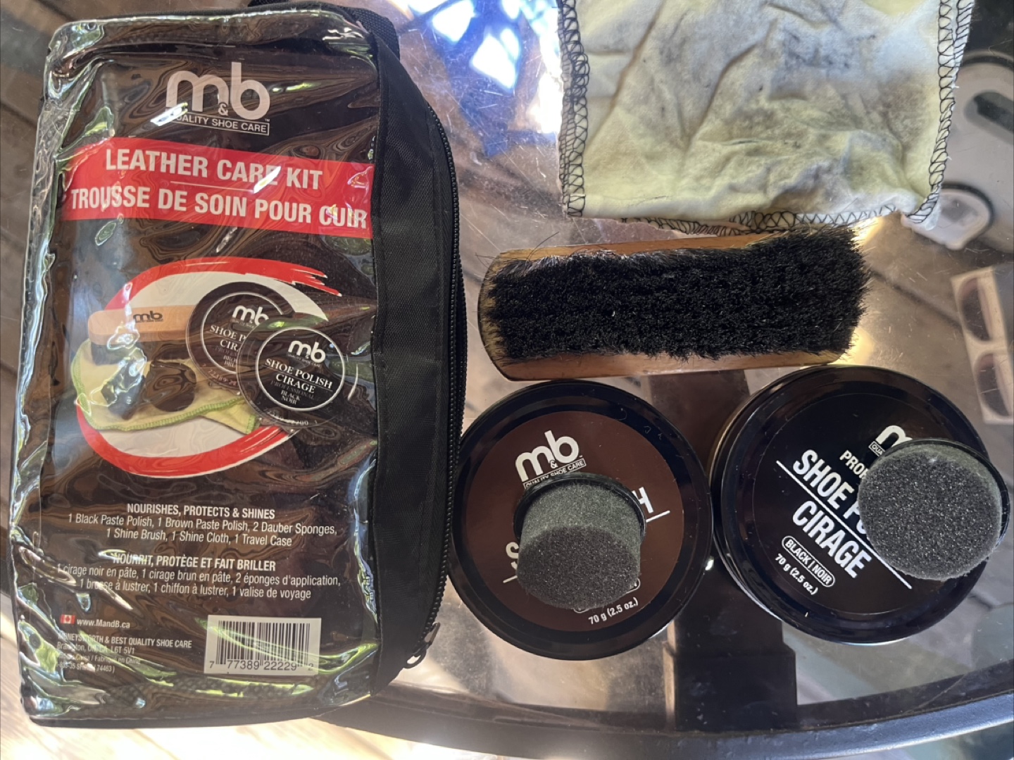 mb Quality Shoe Care Leather Care Kit - photo 2