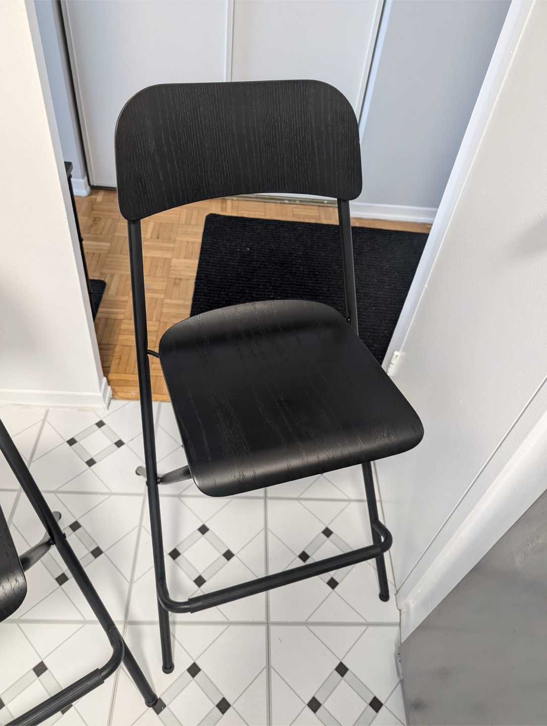 IKEA Franklin Bar Stool - Black - photo 5