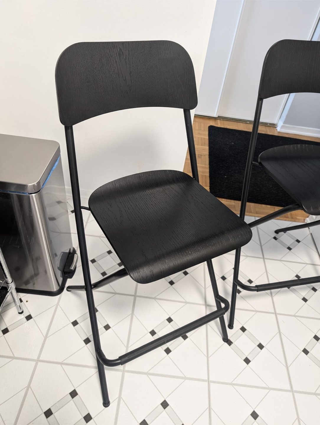 IKEA Franklin Bar Stool - Black - photo 4