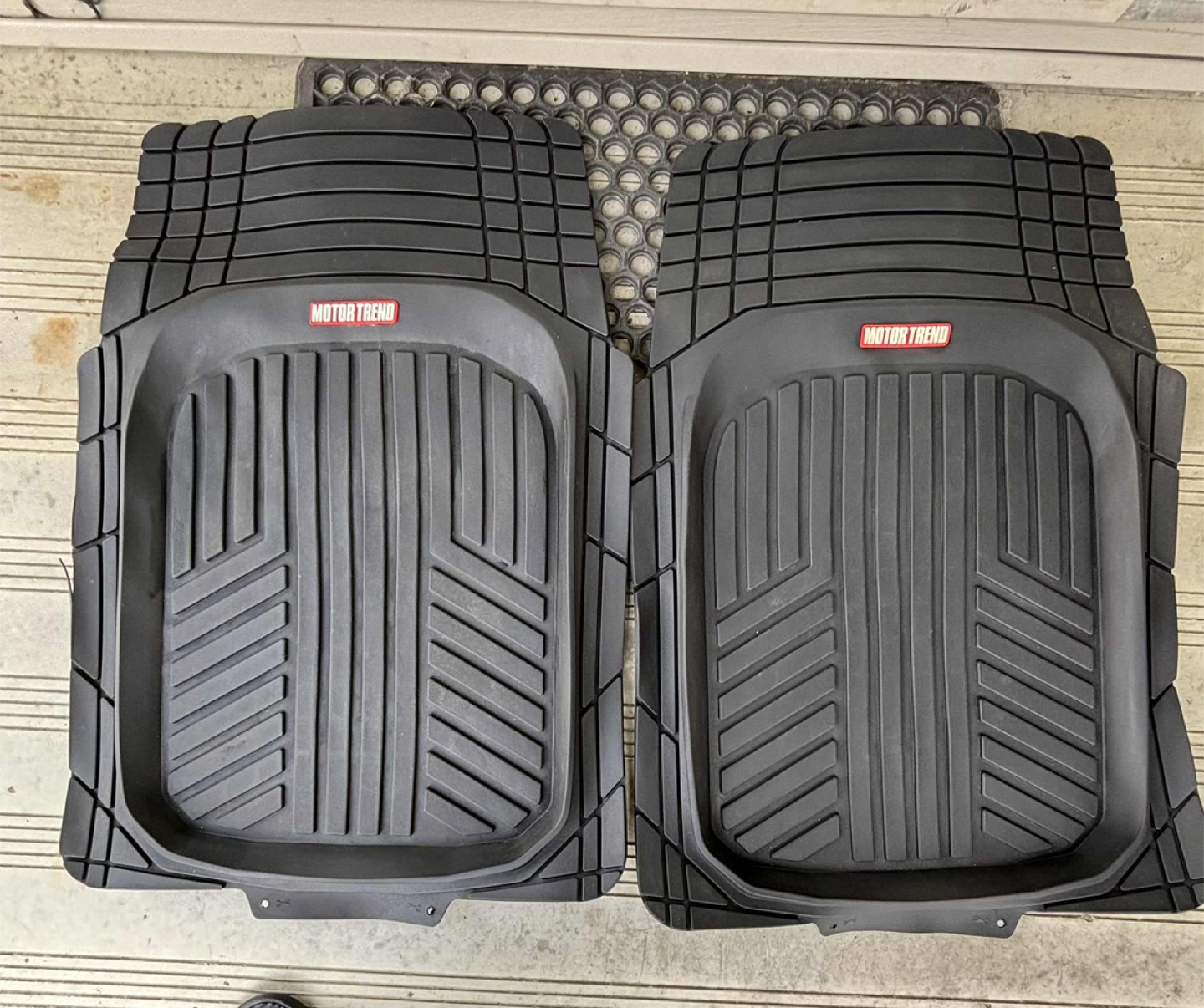 Motor Trend FlexTough Black Floor Liners