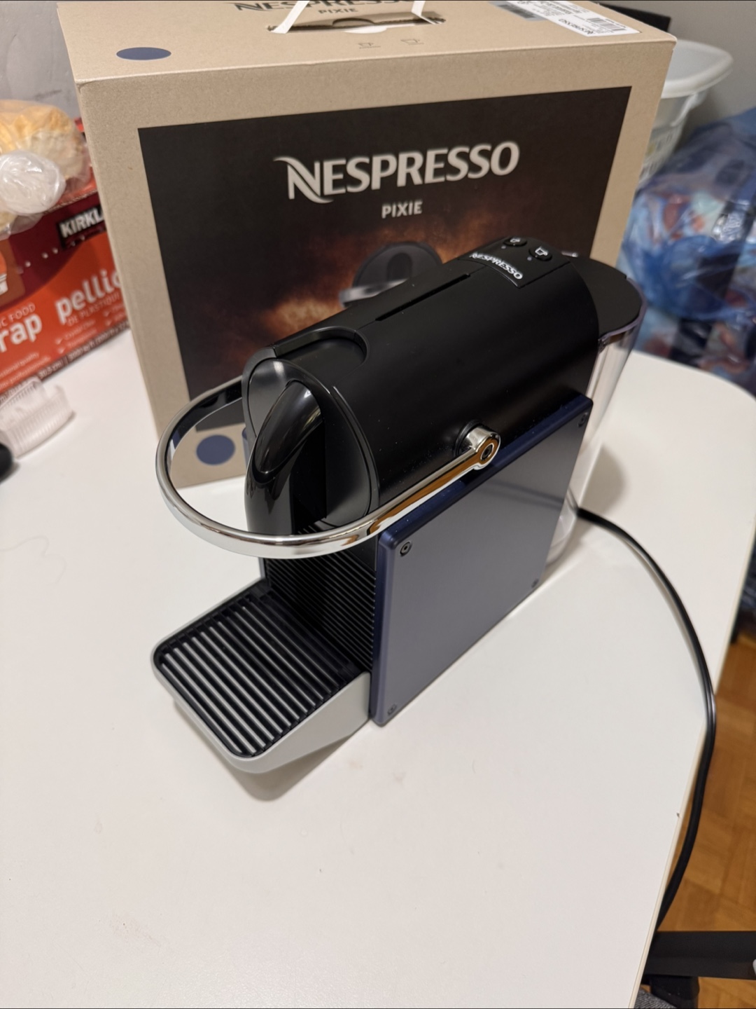 Nespresso Pixie Titan Bundle - Like New!
