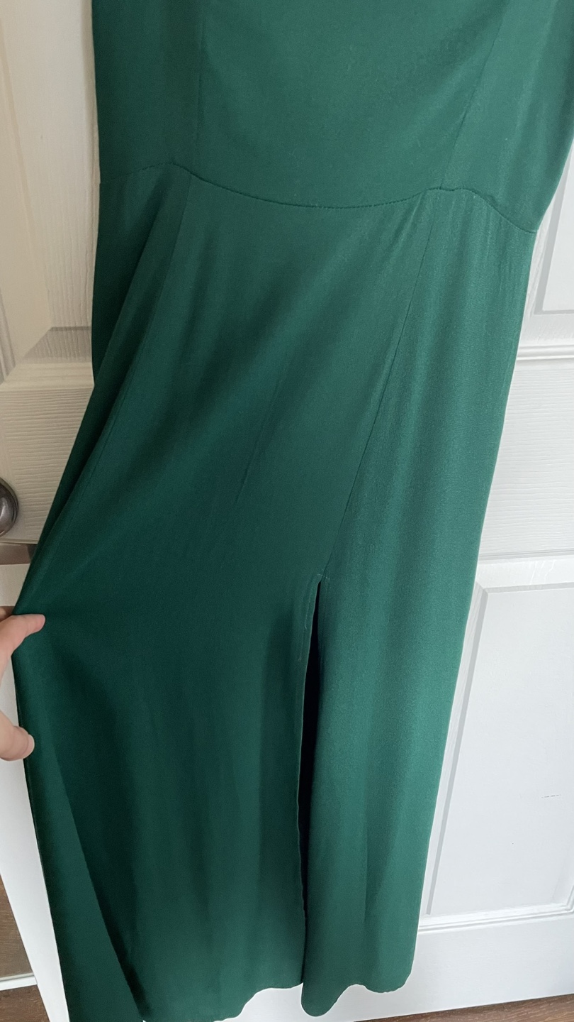 Reformation Green Midi Dress - photo 4